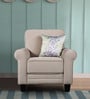 Claire 1 Seater Sofa in Beige Colour