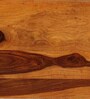 Claire Sheesham Wood Writing Table In Rustic Teak Finish