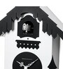 Clalet Black Wood Cuckoo Wall Clock