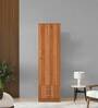 Clara 1 Door Warbrobe In Lyon Teak Finish