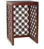 Clara End Table (Set of 2) in Chestnut Finish