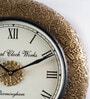 Clare Brass MDF Wall Clock