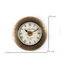 Clare Brass MDF Wall Clock