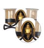 Soomin Antique Brass Metal Wall Sconces