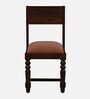 Clarion Sheesham Wood 4 Seater Dining Set In Provincial Teak Finish And Mocha Mousse Colour
