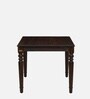 Clarion Sheesham Wood 4 Seater Dining Set In Provincial Teak Finish And Mocha Mousse Colour