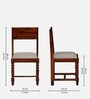 Clarion Sheesham Wood 6 Seater Dining Set In Honey Oak Finish With Bench