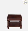 Clarion Sheesham Wood Coffee Table In Honey Oak Finish