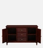 Clarion Sheesham Wood Sideboard In Honey Oak Finish