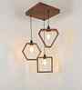 Clark Brown Cluster Hanging Lamp