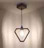 Clark Brown Solid Wood Single Hanging Light