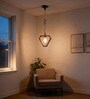 Clark Brown Solid Wood Single Hanging Light