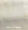 Clark Pu Leather 1 Seater Sofa In Beige Colour