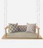 Clark Solod Wood Antique Swing In Natural Mango Finish