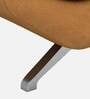 Clarkson Leatherette 1 Seater Sofas in Camel Brown Colour