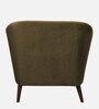 Claro Velvet 1 Seater Sofa in Brown Colour