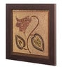 Brown Beads Canvas Framed Wall Art