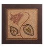 Brown Beads Canvas Framed Wall Art