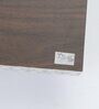 Brown Flower Print MDF Tissue Holder