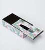 Brown Green Leaf Print MDF Tissue Holder
