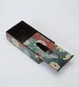 Brown Lotus Print MDF Tissue Holder