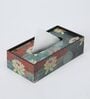 Brown Lotus Print MDF Tissue Holder