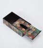 Brown Window Print MDF Tissue Holder