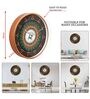 Classic & Modern Multicolour Plastic Wall Clock