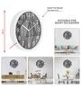 Classic & Modern Multicolour Plastic Wall Clock