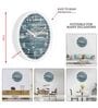 Classic & Modern Multicolour Plastic Wall Clock