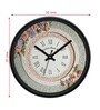 Classic & Modern Multicolour Plastic Wall Clock