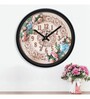 Classic & Modern Multicolour Plastic Wall Clock