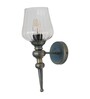 Classic & Transitional Small Conial Wall Sconce with Antique Brass Finish