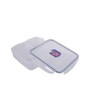 Classic 1.6 Litres Transparent Plastic Airtight Food Storage Container With Leak Proof Lid
