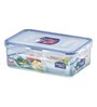 Classic 1 Litre Transparent Plastic Airtight Food Storage Container With Leak Proof Lid