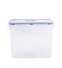 Classic 1 Litre Transparent Plastic Airtight Food Storage Container With Leak Proof Lid