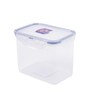 Classic 1 Litre Transparent Plastic Airtight Food Storage Container With Leak Proof Lid