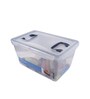 Classic 21 Liters Transparent Plastic Airtight Food Storage Container With Leak Proof Lid