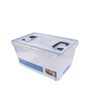 Classic 21 Liters Transparent Plastic Airtight Food Storage Container With Leak Proof Lid