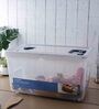 Classic 21 Liters Transparent Plastic Airtight Food Storage Container With Leak Proof Lid