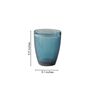 Classic 250ml Blue Crystal Glass (Set of 6) Everyday Glass