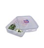 Classic 3.9 Litres Transparent Plastic Airtight Food Storage Container With Leak Proof Lid