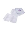 Classic 3.9 Litres Transparent Plastic Airtight Food Storage Container With Leak Proof Lid