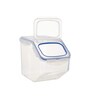 Classic 5 kg Transparent Plastic Airtight Food Storage Container With Leak Proof Lid