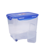 Classic 5 Kg Transparent Plastic Airtight Food Storage Container With Leak Proof Lid