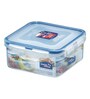 Classic 600Ml Transparent Plastic Airtight Food Storage Container With Leak Proof Lid