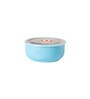 Classic 800ml Blue Ceramic Serving Bowl with Lid