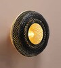 Classic Bamboo Wall Light in Black Colour