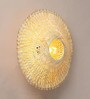 Classic Bamboo Wall Light in Off White Colour