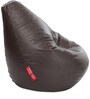 Classic XXXL Bean Bag with Beans in Brown Colour